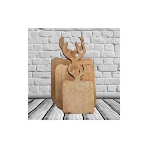 تخته سرو شاخ گوزن مربع ۳ عددی