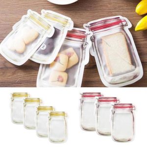 کیسه زیپ دار مدل بانکه ای بسته 3 عددی