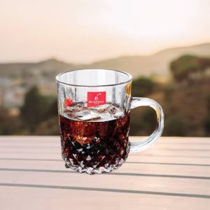 لیوان چای خوری الماس بسته 6 عددی