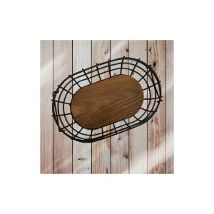 سبد میوه بیضی بزرگ سالوت