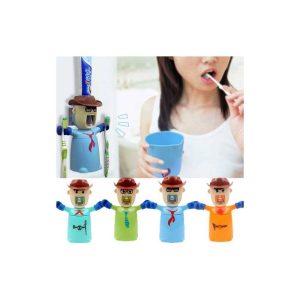 جا مسواک و خمیر دندان آدمکی