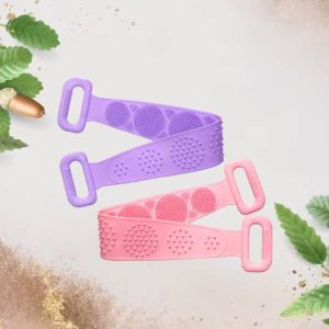 لیف حمام سیلیکونی دو دسته