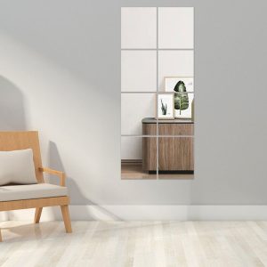 آینه نشکن چسب دار مدل مستطیل 20×25