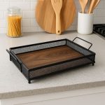 خرید سینی پذیرایی توری مستطیل 6218