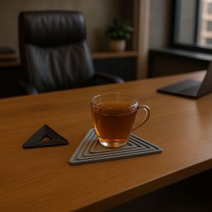 زیر لیوانی سیلیکونی 3 عددی