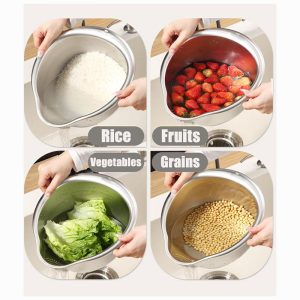 آبکش استیل تکی