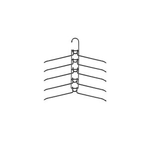 رخت آویز 5 طبقه رگالی
