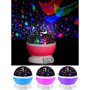 رقص نور موزیکال بلوتوثی ماه و ستاره