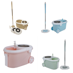 سطل و زمین شوی شایلین سبد استیل مدل BS-1020