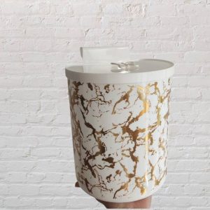 سطل زباله کابینتی دربدار ماربل رزمن