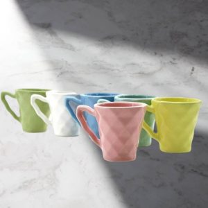 لیوان سرامیکی لوزی