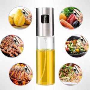 ظرف اسپری روغن شیشه ای