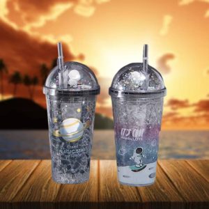 لیوان اسموتی چراغ دار