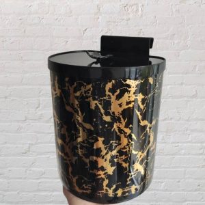 سطل زباله کابینتی دربدار ماربل رزمن