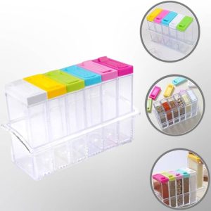 ست جا ادویه 6 تایی