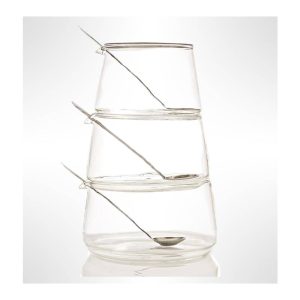 ظرف مربا خوری سه طبقه