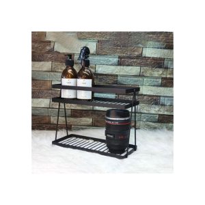 استند فلزی دو طبقه پایه مثلثی