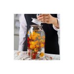 خرید بانکه شیشه ای ارکیده بزرگ