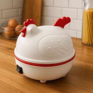 خرید تخم مرغ پز برقی طرح مرغ مدل کاکلی