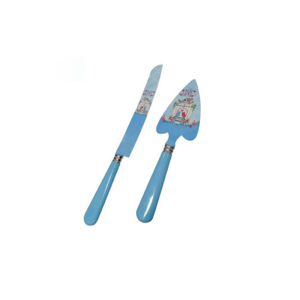 خرید کارد و کفگیر کیک بری طرح دار