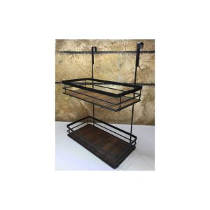 آویز مواد شوینده داخل کابینتی 2 طبقه خوش