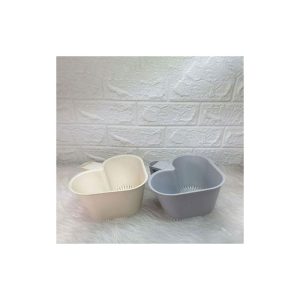 تفاله گیر پلاستیکی دسته دار قلب