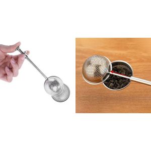 صافی دمنوش فشاری استیل