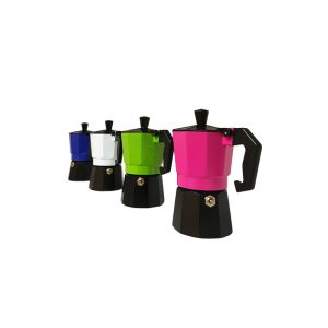 قهوه جوش 2 کاپ رنگی