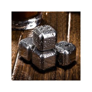 یخ استیل مکعبی 4 عددی