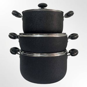 سرویس قابلمه گرانیتی 6 پارچه
