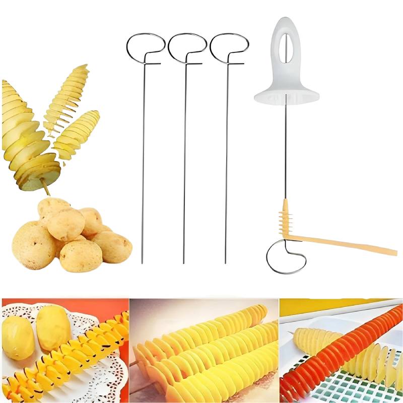 سیب زمینی فنری کن میله ای