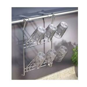 آویز لیوان و جاقاشقی استیل