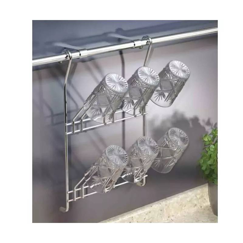 خرید آویز لیوان و جاقاشقی استیل