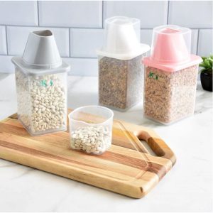 جا حبوباتی پیمانه دار کوچک کاجین