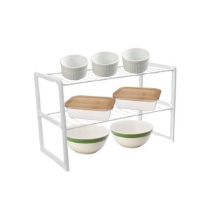 خرید راف دو طبقه تاشو