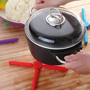 خرید زیر قابلمه ای تاشو 4 شاخه