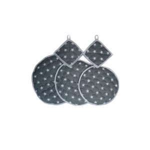 ست دم‌کنی و دستگیره پنج تکه مدل ستاره