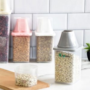 قیمت جا حبوباتی پیمانه دار کوچک کاجین