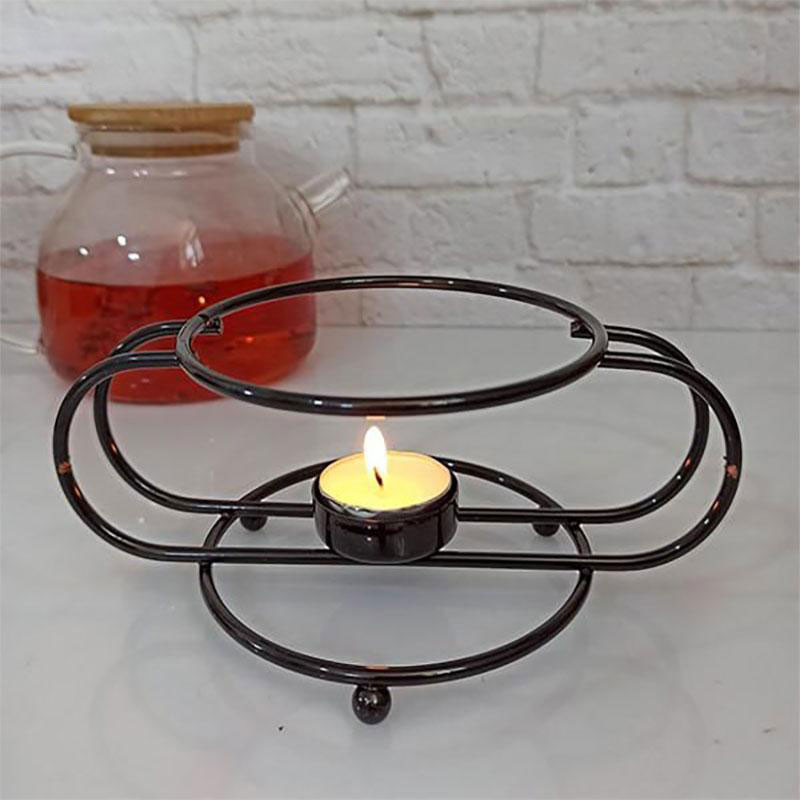 قیمت وارمر فلزی گرد مشکی