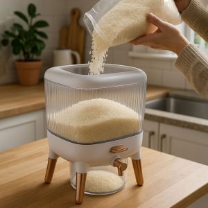 ظرف برنج پایه دار