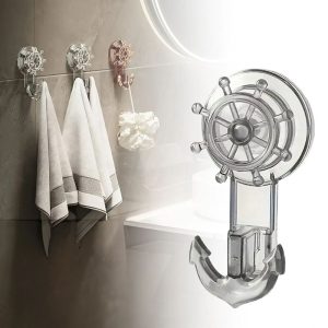 آویز حوله چسبونکی مدل لنگر