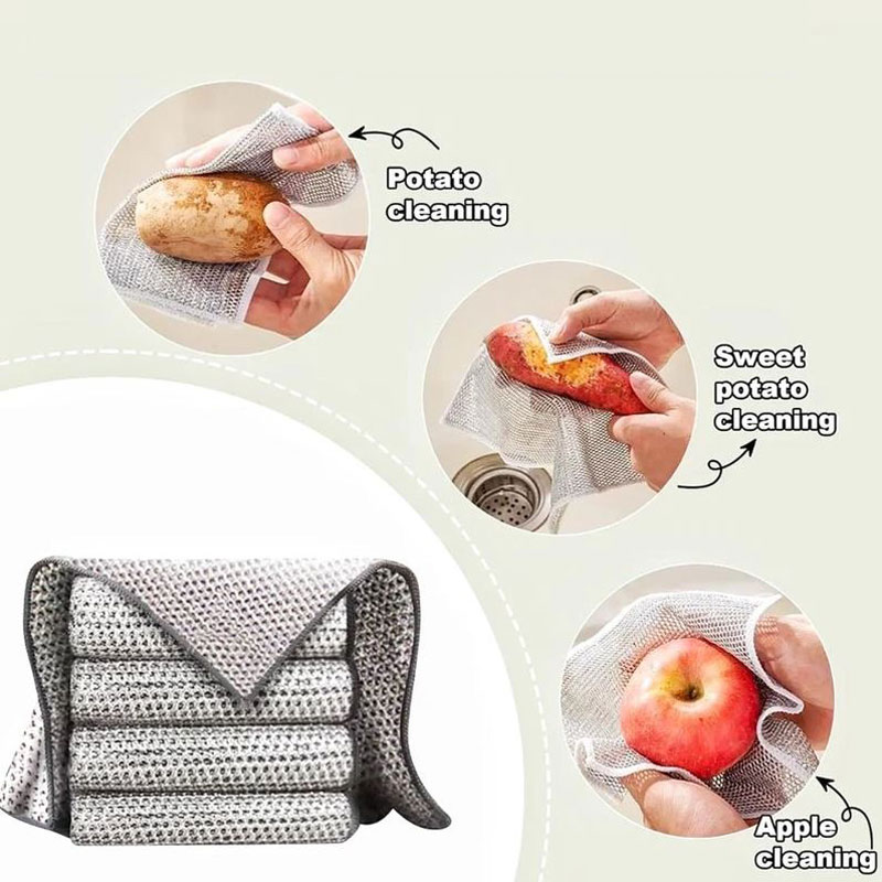 اسکاچ توری دو لایه 6 عددی 30×30 سانتی متر