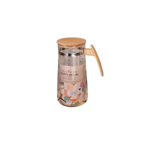 خرید پارچ آب درب چوبی هپی هوم