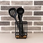 قیمت استند کفگیر و ملاقه مربع یونیک