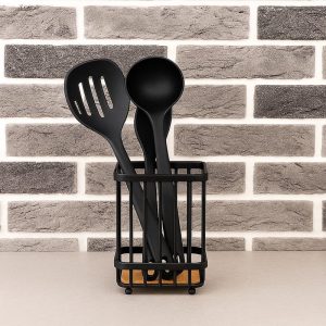 قیمت استند کفگیر و ملاقه مربع یونیک