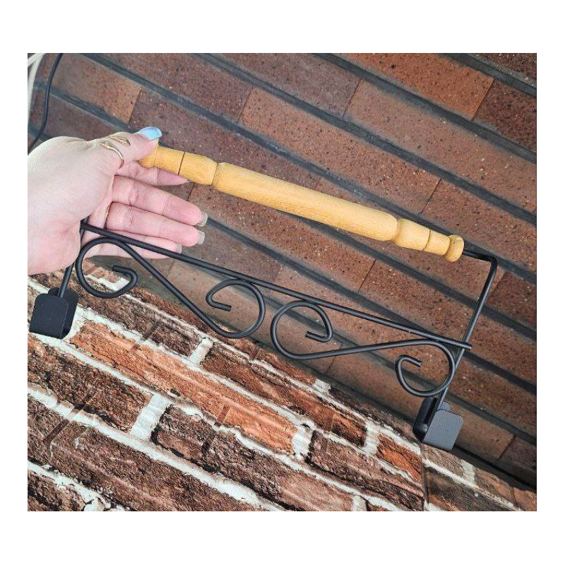 قیمت جا حوله ای کابینتی دسته چوبی