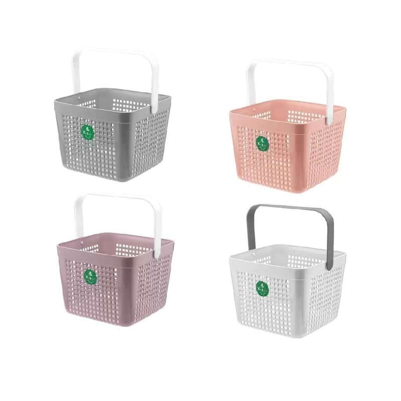 قیمت سبد مربع تینا تک دسته کاجین