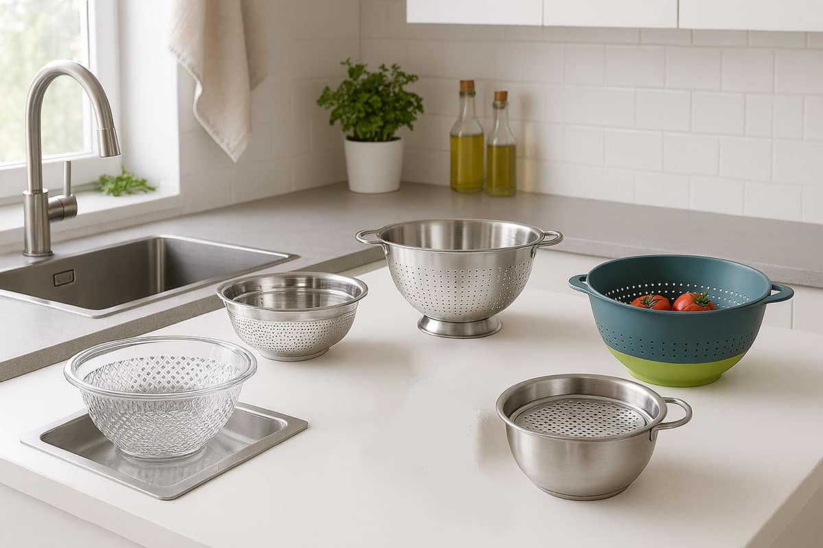 ۵ آبکش شیک برای آشپزخانه شما