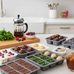 ۱۰ کاربرد قالب یخ در آشپزی و خانه‌داری