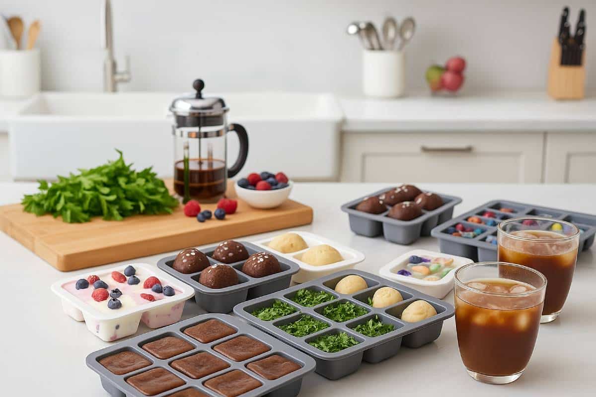 ۱۰ کاربرد قالب یخ در آشپزی و خانه‌داری